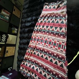 Stylish Multicolor Patterned Skirt